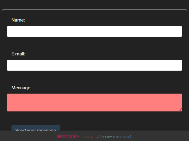 Highlight DOM Elements On Hover – TheRoom