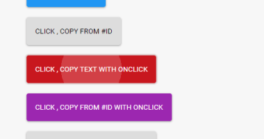 Fast Text Copy JavaScript Library - CopyClipboard-min