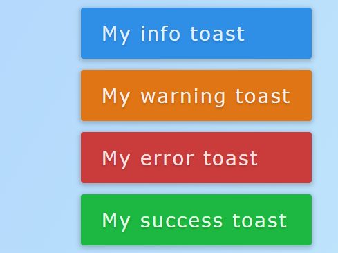 Sliding Toast Notification Plugin With Pure JS – Toasteo
