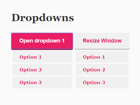 Accessible Dropdown Menu Component In Vanilla JavaScript – a11y-dropdown-component