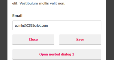 Accessible Modal Dialog Component In Vanilla JavaScript - a11y-dialog