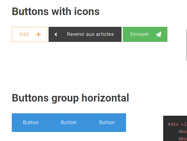 Simple Clean Front-end Framework - BuddyCSS | CSS Script