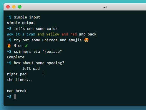 Configurable Animated Terminal Presentations – Term Sheets