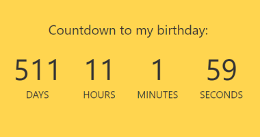 Simple Countdown Timer In Vanilla JavaScript - ysCountDown.js-min