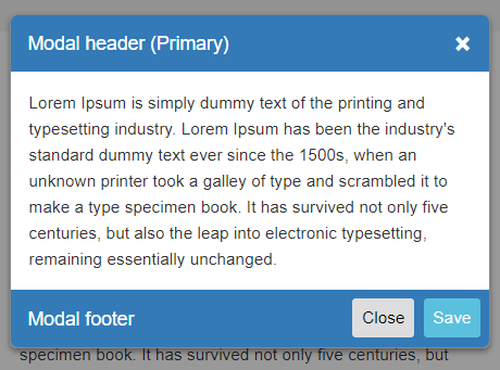 Responsive Bootstrap-style Modal Window In Pure JS - Modal-JS | CSS Script