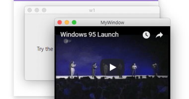 Material & macOS Style Dialog Window In JavaScript - VtWindow