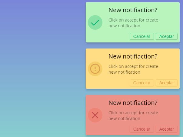 Pretty Nice Notification Library – Naranja