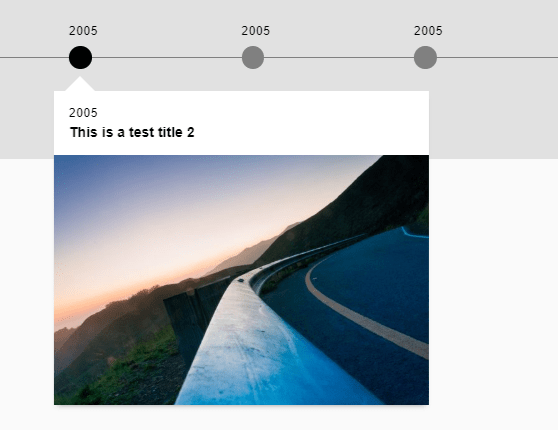 Responsive Interactive Timeline In Vanilla JavaScript - Simple Timeline ...