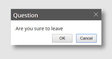 Multi Purpose Dialog Library In JavaScript (ES 6) - Dialog.js