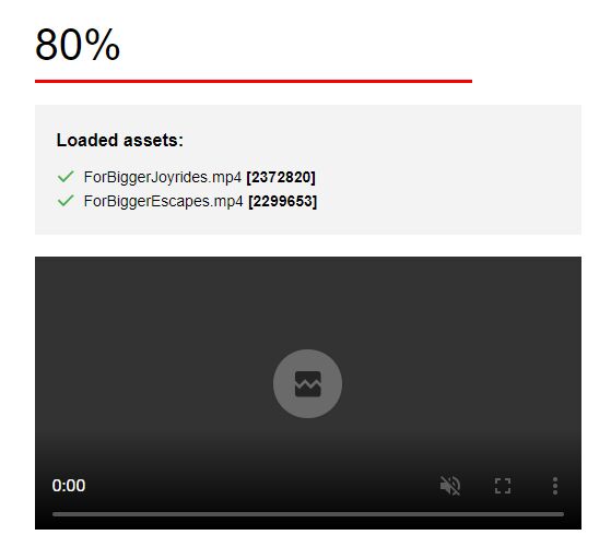Preload Specified Assets Using XHR2 – preload-it