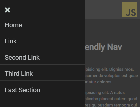 Responsive Mobile-friendly Nav System With JavaScript And Flexbox