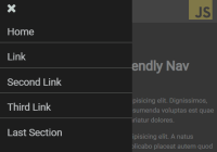 Responsive Mobile-friendly Nav System With JavaScript And Flexbox