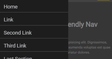 Responsive Mobile-friendly Nav System With JavaScript And Flexbox