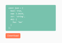Save As Functionality In JavaScript - tiny-save-as