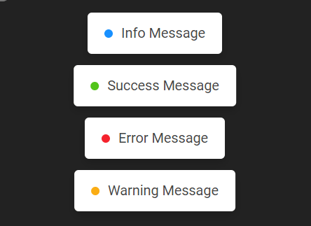 Ant Design Inspired Toast Notification Plugin – vanilla-antd-message