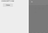 Minimal Drawer Navigation Component With Pure JavaScript - tinyDrawer.js