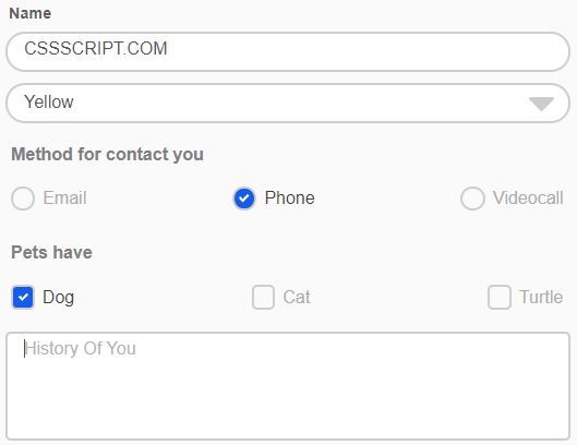 Responsive JSON Form Generator – AOForm