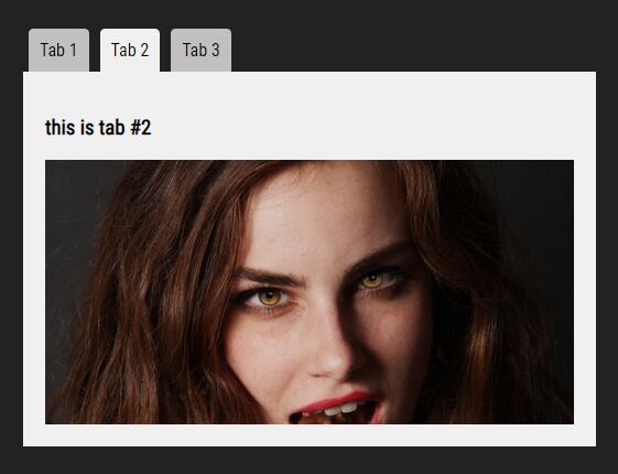 Basic Clean Tabbed Content Plugin In Pure JavaScript – Tabed.js
