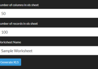 Generate CSV And XLS Files From JS Objects - JsObjExporter