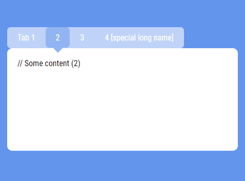 Vanilla JavaScript Plugin For Modern Tabs – tabs.js