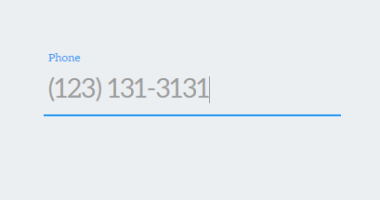 Format Phone Numbers With Vanilla JavaScript - phoneinput.js