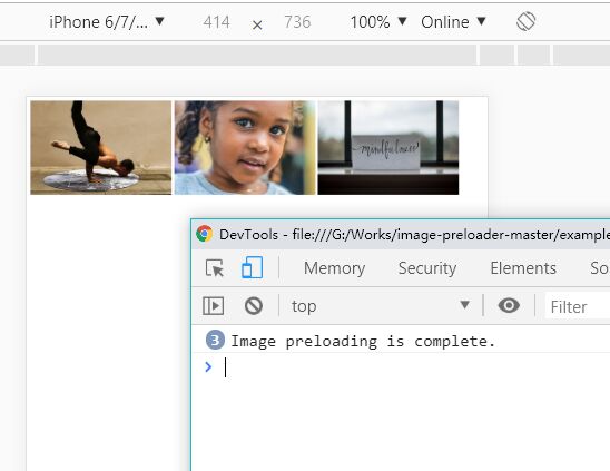 Image Preloader With Loaded Callback – ImagePreloader