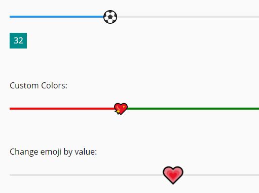 Awesome Range Slider With Emoji Thumb – emoji-slider
