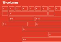 Minimal Modern Grid Layout Systm In Pure CSS - Raster
