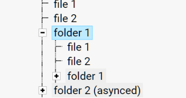 Simple Folder Tree With JSON And JavaScript - tree.js
