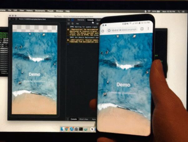 Create Interactive Parallax Motion Effect Using WebVR API – gyroBackground.js