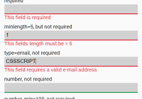 Minimal HTML5 Form Validator In Vanilla JavaScript - Pristine
