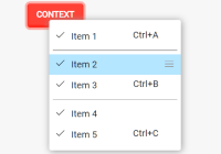 Pretty Clean Context Menu In Pure JavaScript - Contextual.js