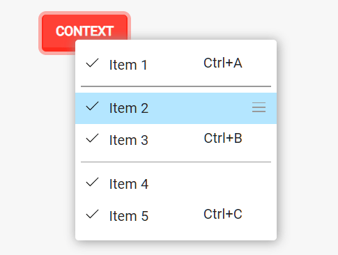Pretty Clean Context Menu In Pure JavaScript – Contextual.js