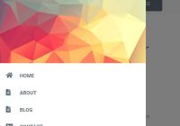 Responsive Hamburger Sidebar Navigation In Pure JavaScript - Omega.js