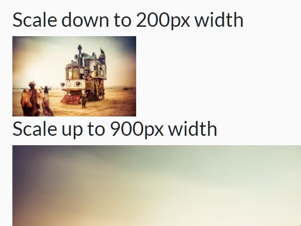 Scale & Stretch Image On The Client Side – skaler