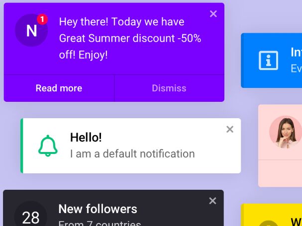 Beautiful Growl Notification Library In Pure JavaScript – growl-notification