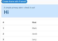 Dynamic Iframe Generator In Pure JavaScript - iFrameX