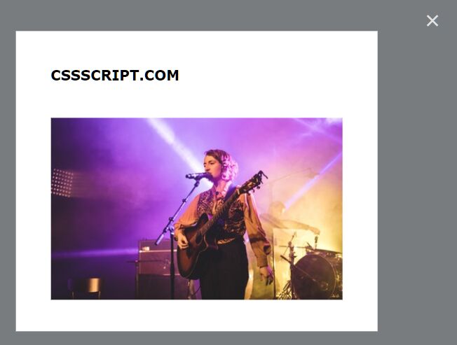 Handy Modal Window Library – Modal.js