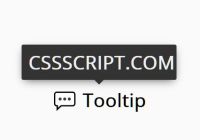 Lightweight And Simple Tooltips In Pure CSS - css-tooltip