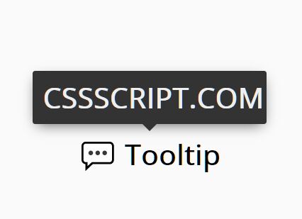 Lightweight And Simple Tooltips In Pure CSS – css-tooltip