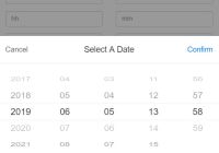 Mobile-first iOS-style Date Picker In Vanilla JavaScript - rolldate
