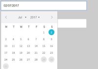Pure JavaScript Date Picker - FooPicker