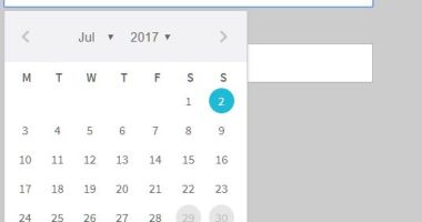 Pure JavaScript Date Picker - FooPicker
