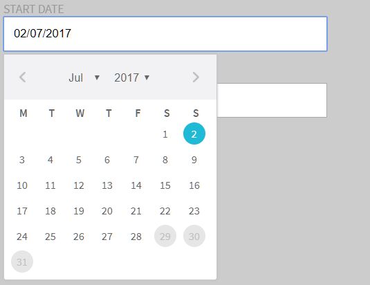 Pure JavaScript Date Picker – FooPicker