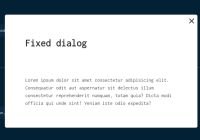 Modern Modal Component With JavaScript And Dialog Element - es6dialog