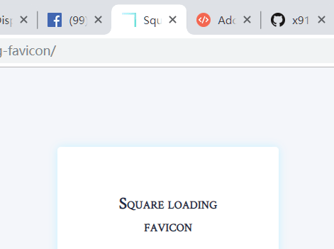 Display Loading Status As A Favicon