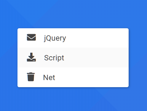 Material Design Style Context Menu Replacement – context-menu.js