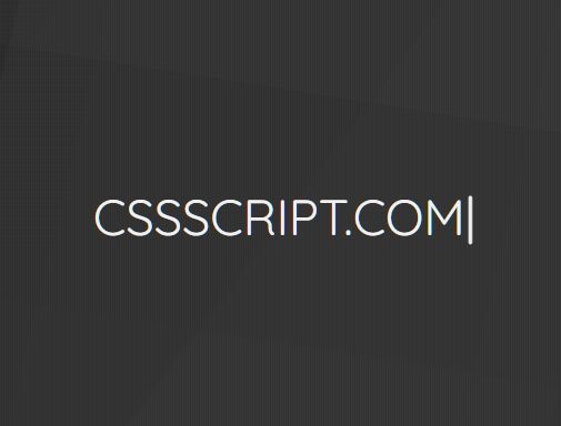 Animated Typing Effect In Pure JavaScript – Typical