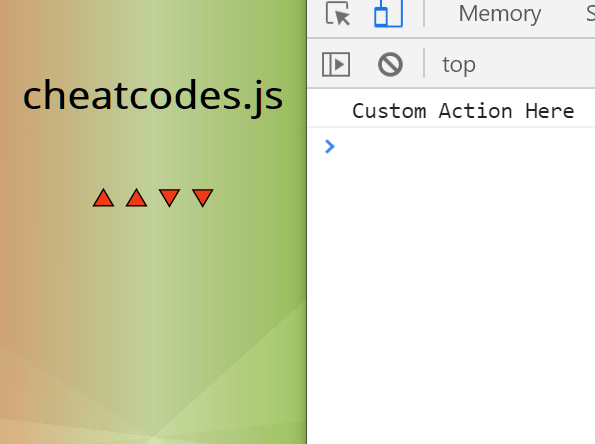 Trigger An Action By Keyboard Combinations – cheatcodes.js
