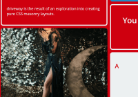 Customizable Masonry Layout In Pure CSS - Driveway.css